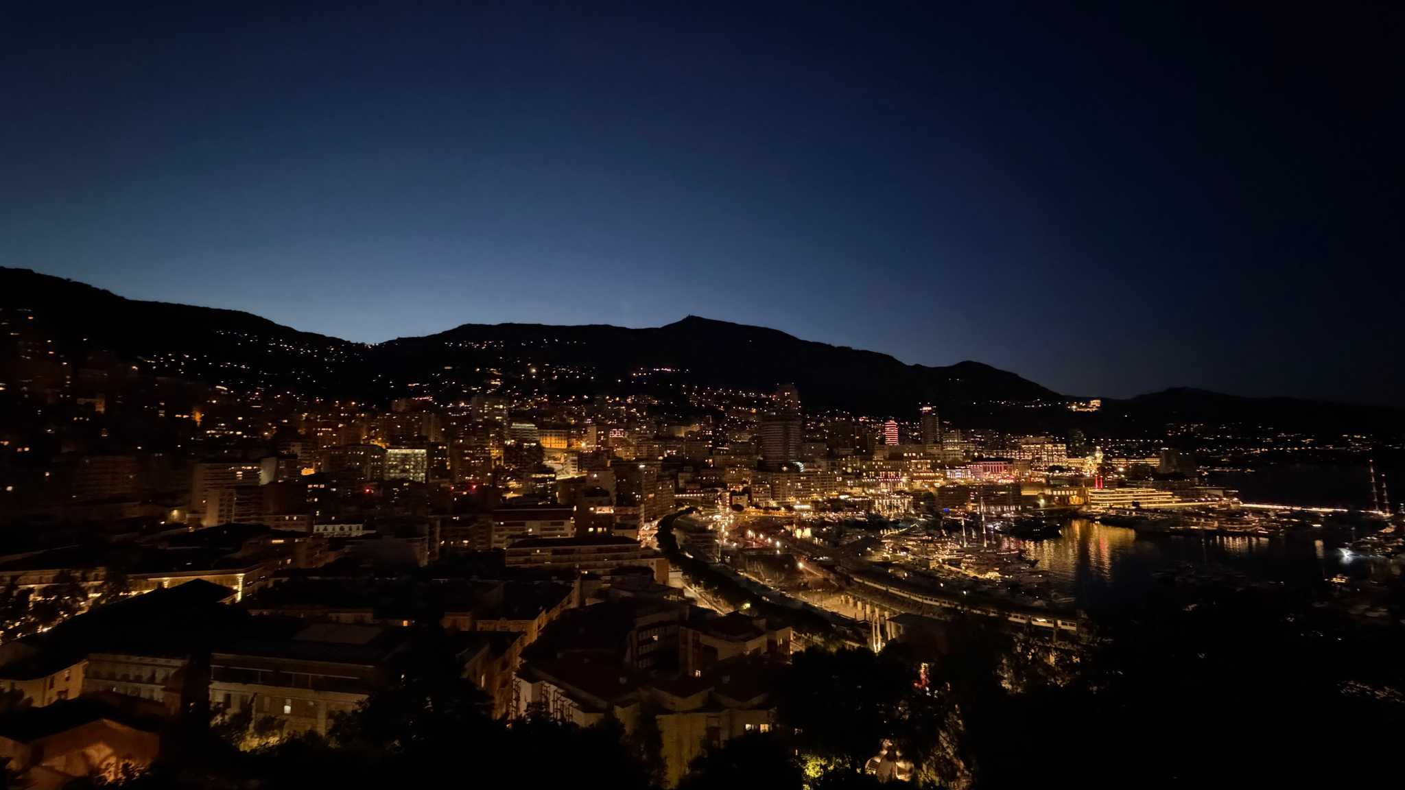 モナコの夜景